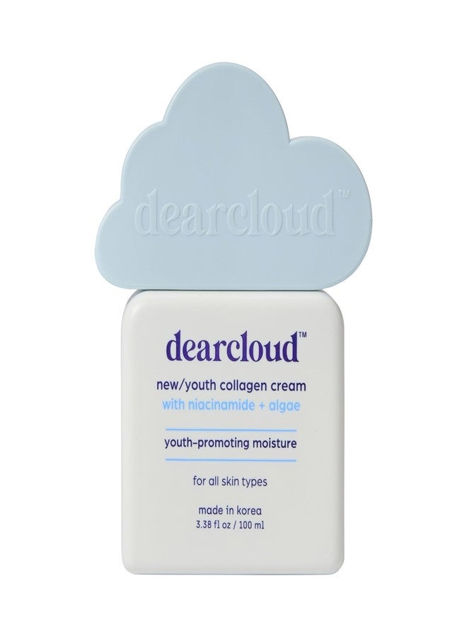 dearcloud New/Youth Collagen Cream Moisturizer – Firming Korean Facial Moisturizer for Radiant Skin (3.38 fl oz) - Image 1